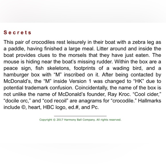 Harmony Kingdom 2nd Edition Croc Pot - Picture 7 of 7